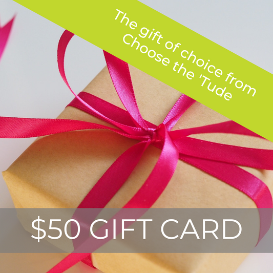 $50 Choose the ‘Tude eGift Card
