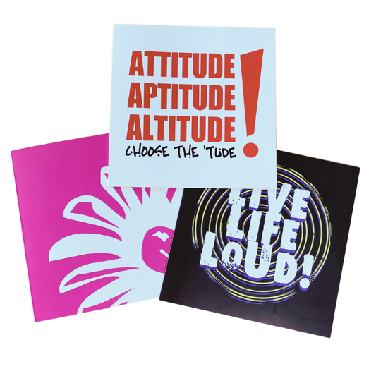 Attitude Cards set of 3
