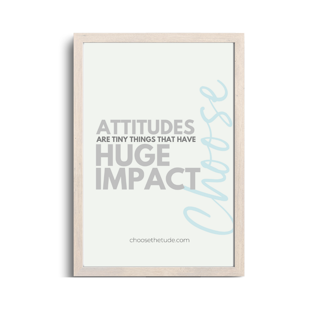 Attitude Impact Wall Art Small - Various