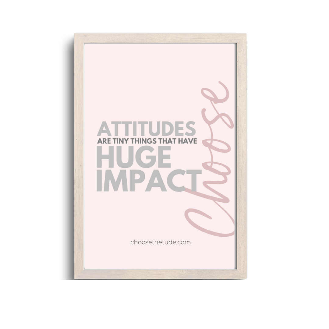 Attitude Impact Wall Art Small - Various